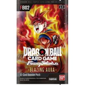 Dragon Ball Super CG - Fusion World - Blazing Aura (FB02) - Booster Pack