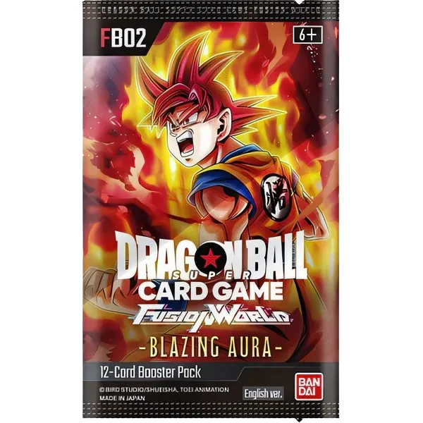 Dragon Ball Super CG - Fusion World - Blazing Aura (FB02) - Booster Pack