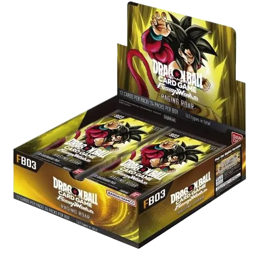 Dragon Ball Super CG - Fusion World - Raging Roar (FB03) - Booster Box