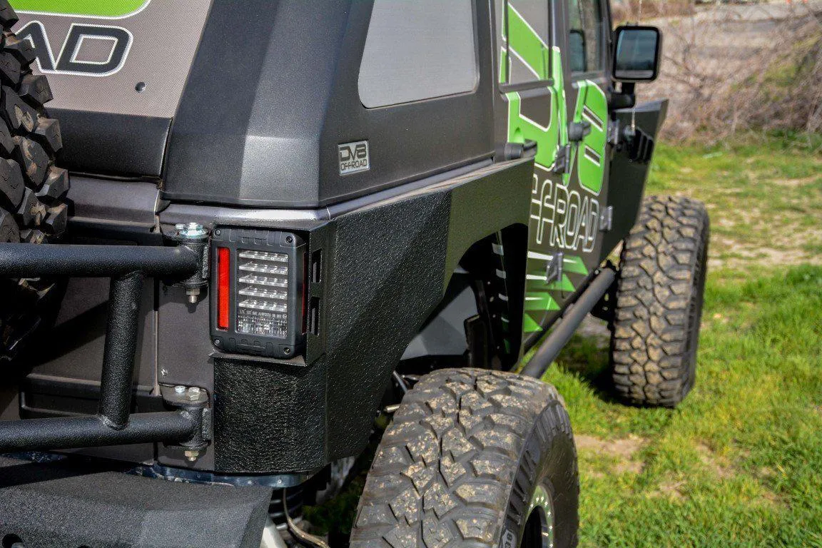 DV8 Off Road Tire Carrier Jeep Wrangler JK (2007-2018) Body Mount / with Bearing