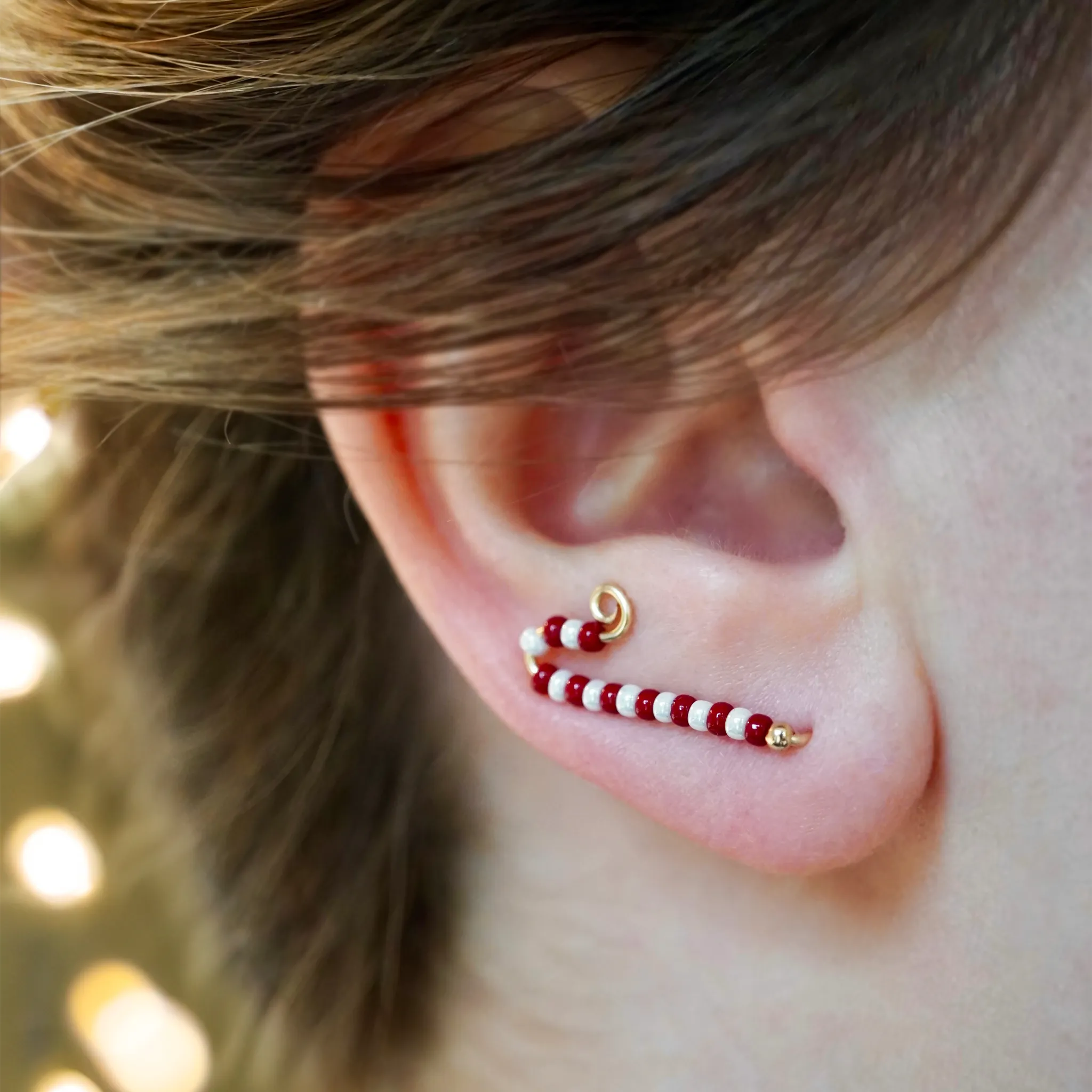 Ear Wings Christmas Candy Cane 2024 LIMITED EDITION