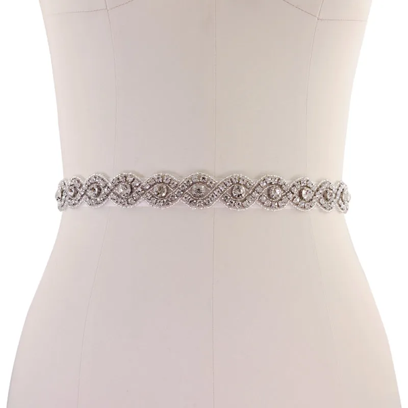 Elodie Crystal Bridal Belt