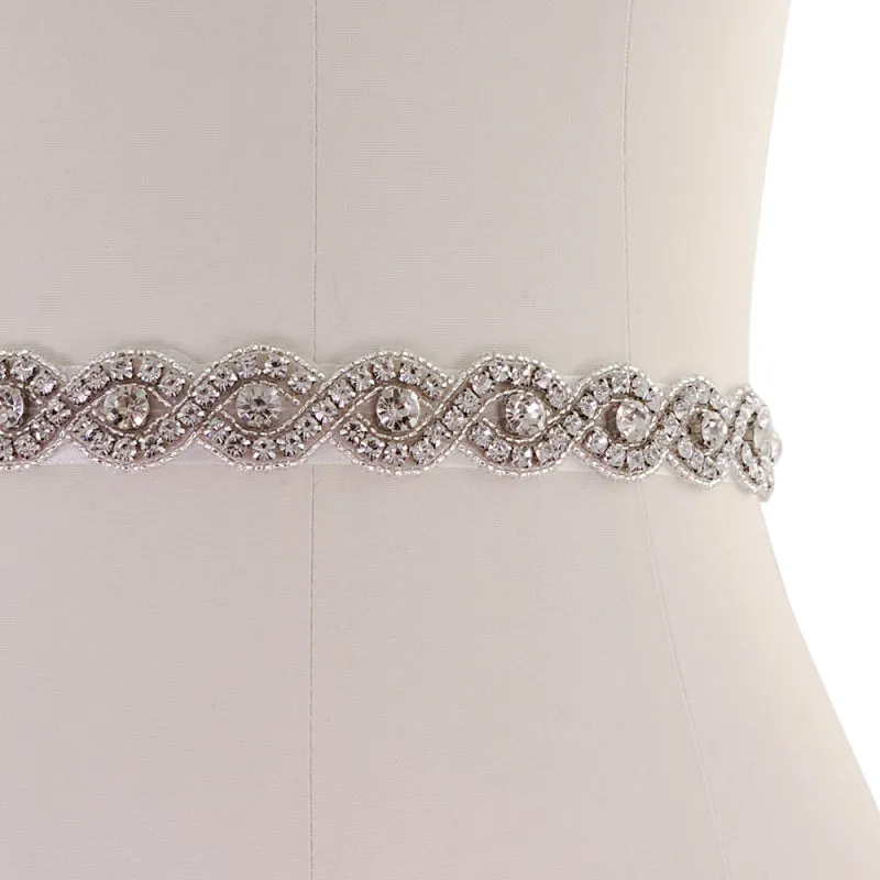 Elodie Crystal Bridal Belt