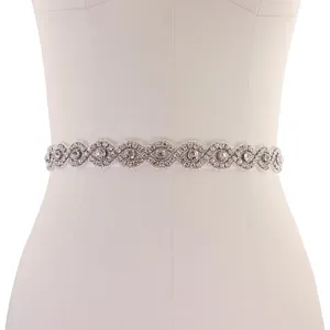 Elodie Crystal Bridal Belt