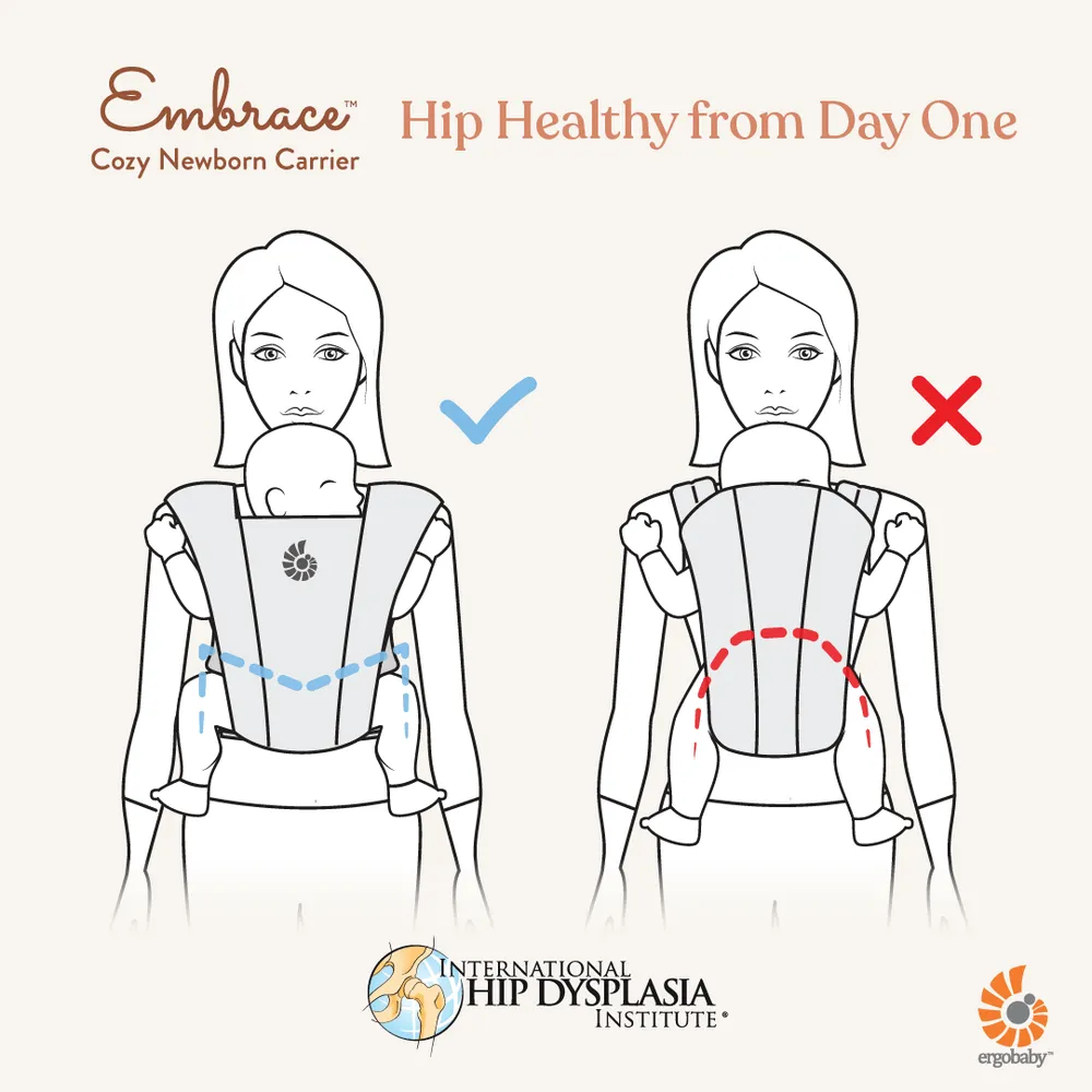 Ergobaby Embrace - Heather Grey