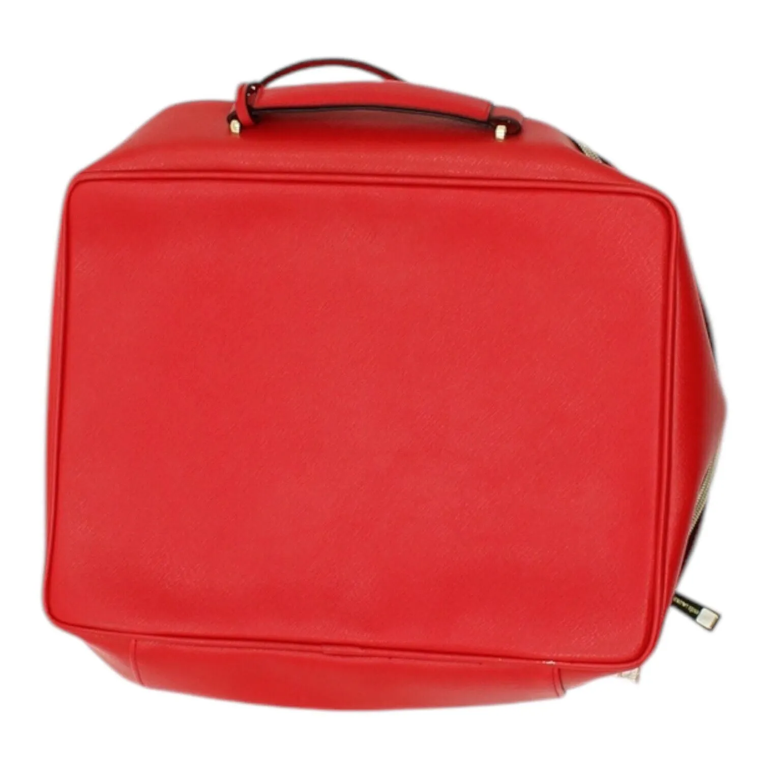 Estee Lauder Womens Red Travel Cosmetic Make Up Bag | High End Designer Bag VTG