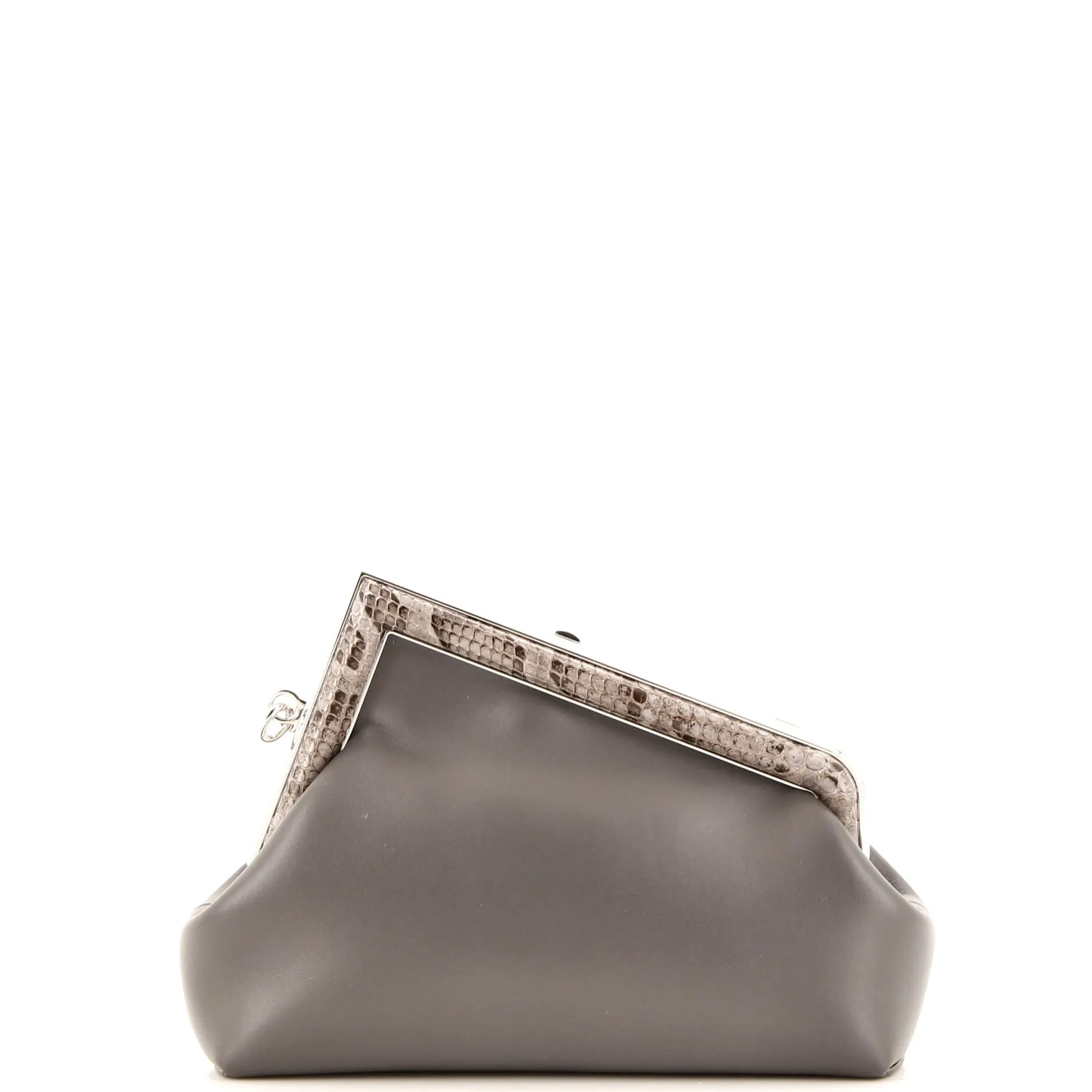 First Bag Leather with Python Small