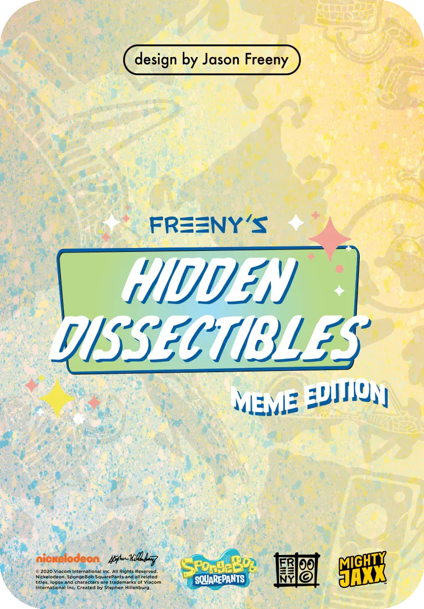 Freeny's Hidden Dissectibles: Spongebob Squarepants Meme Edition Blindbox