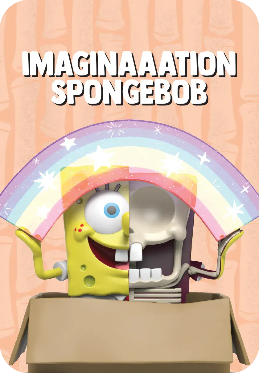 Freeny's Hidden Dissectibles: Spongebob Squarepants Meme Edition Blindbox