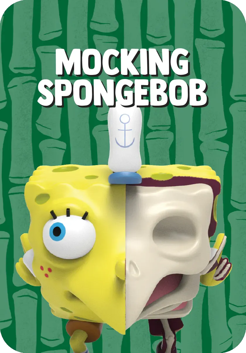 Freeny's Hidden Dissectibles: Spongebob Squarepants Meme Edition Blindbox