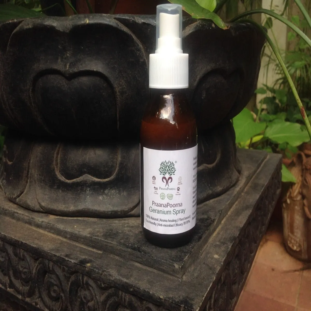 Geranium Spray Natural Air Freshner-100ml