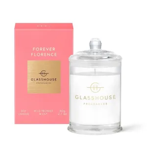 Glasshouse Fragrance - 60g Candle - Forever Florence