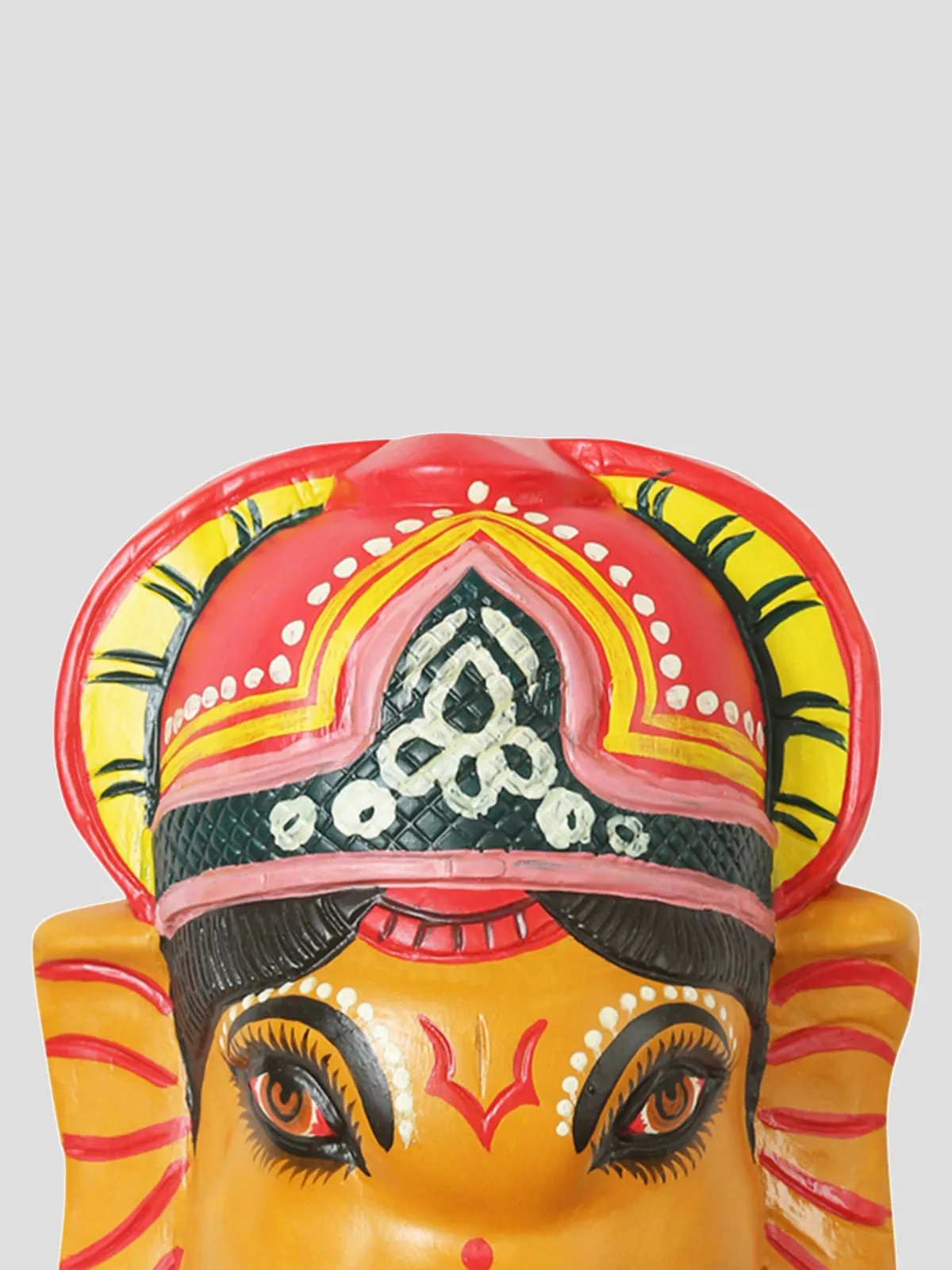 Handcrafted Wooden Mask in Colour