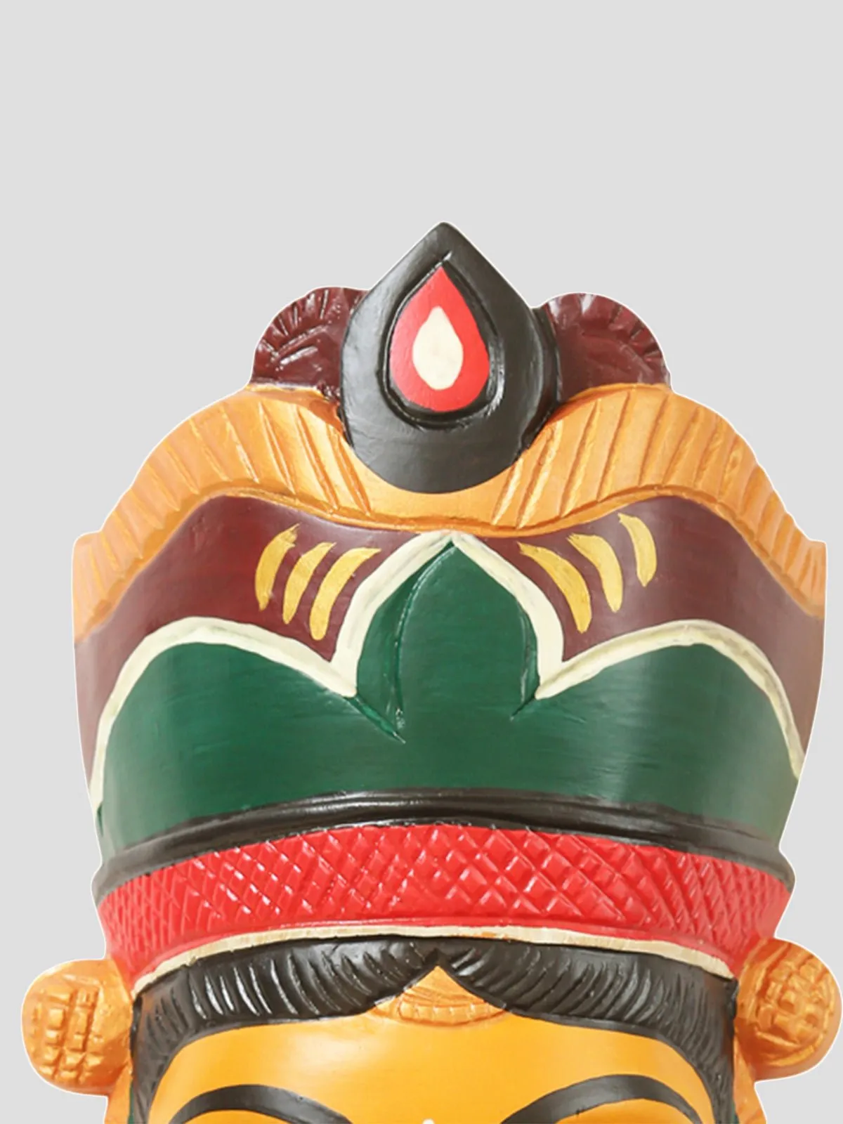 Handcrafted Wooden Mask in Colour