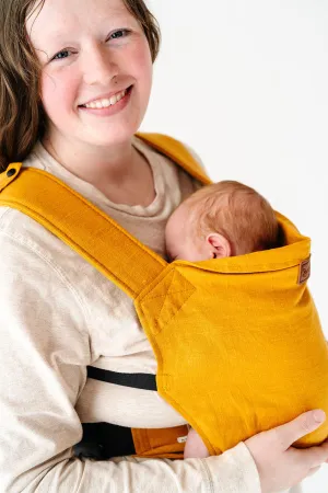 Happy Baby - Versa Baby Carrier | Marigold   Black Webbing