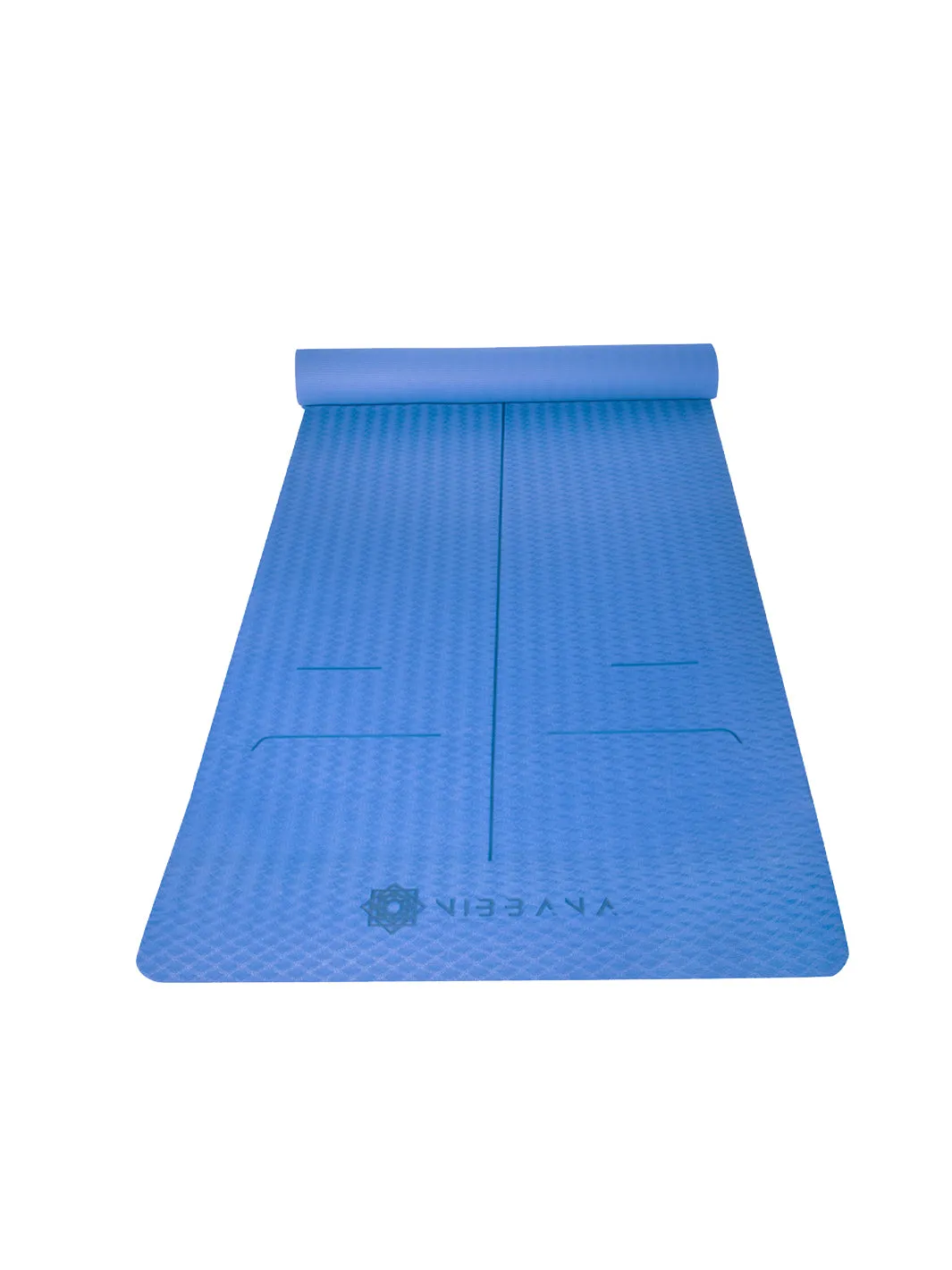 Ignite Single Layer Blue Yoga Mat 4mm