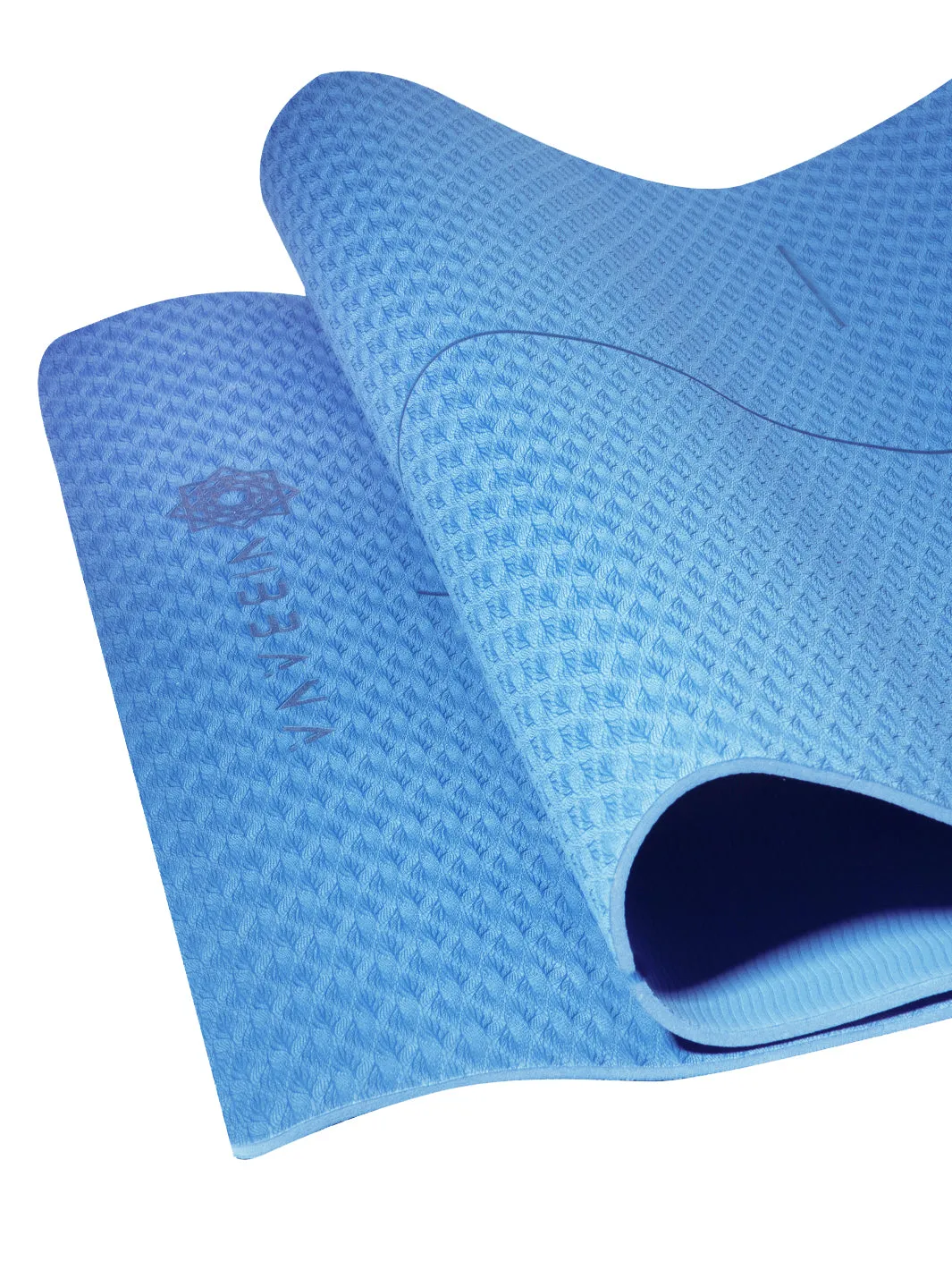 Ignite Single Layer Blue Yoga Mat 4mm