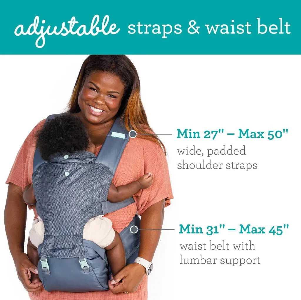 Infantino Hip Rider Plus 5-in-1 Hip Seat Carrier Grey