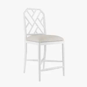 Jardin Eggshell Counter Stool