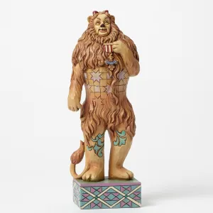JIM SHORE WIZARD OF OZ COWARDLY LION IF I ONLY HAD THE NERVE