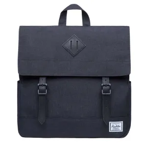 KAUKKO Stylish School Backpack  College Student, KS05-2 ( Black / 13.7L )