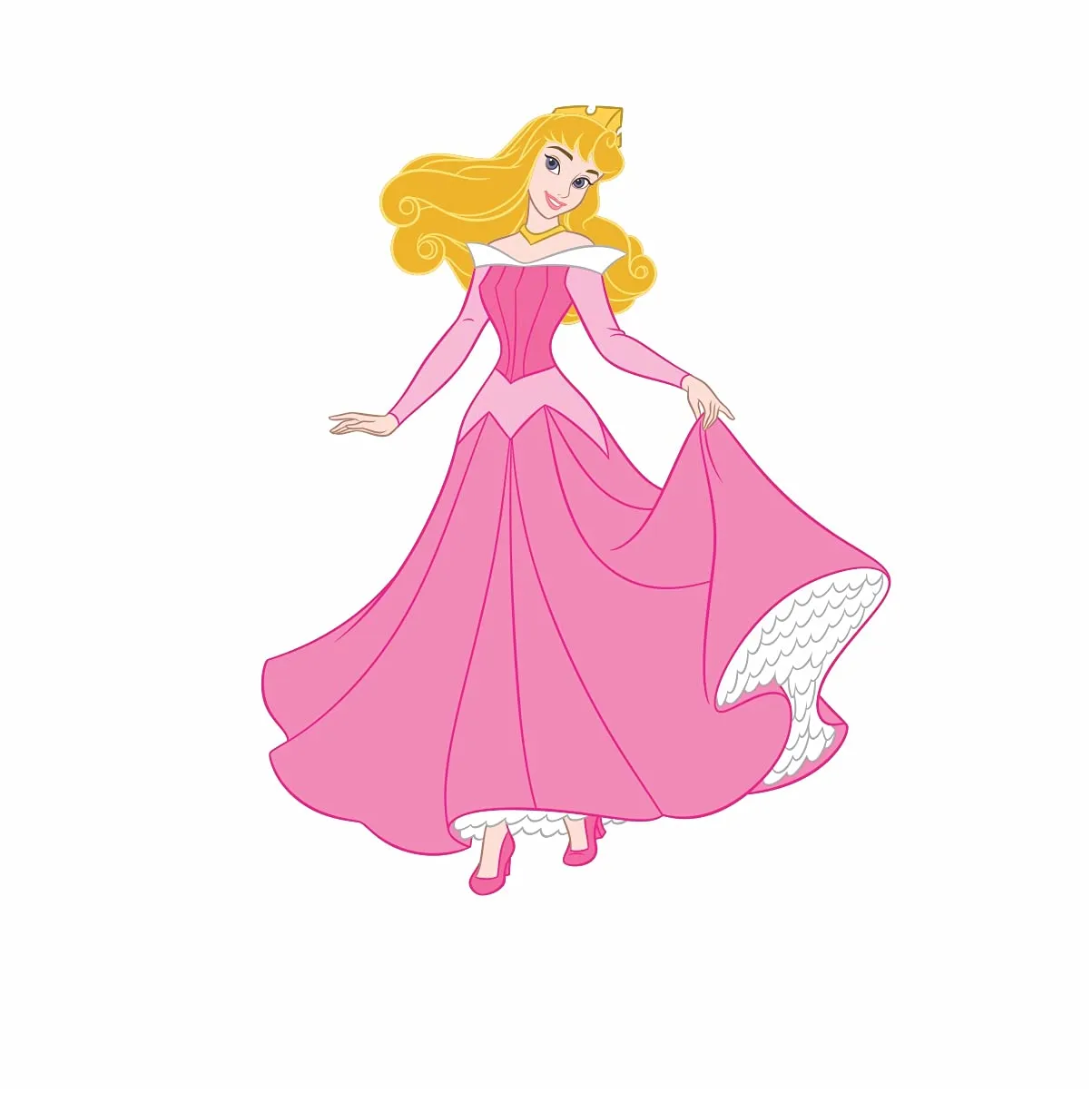 kotacreations Princess pic for Kids Wall Sticker Door,Window, Design Decal Standar(Cover Area:-76x69cm)DD060