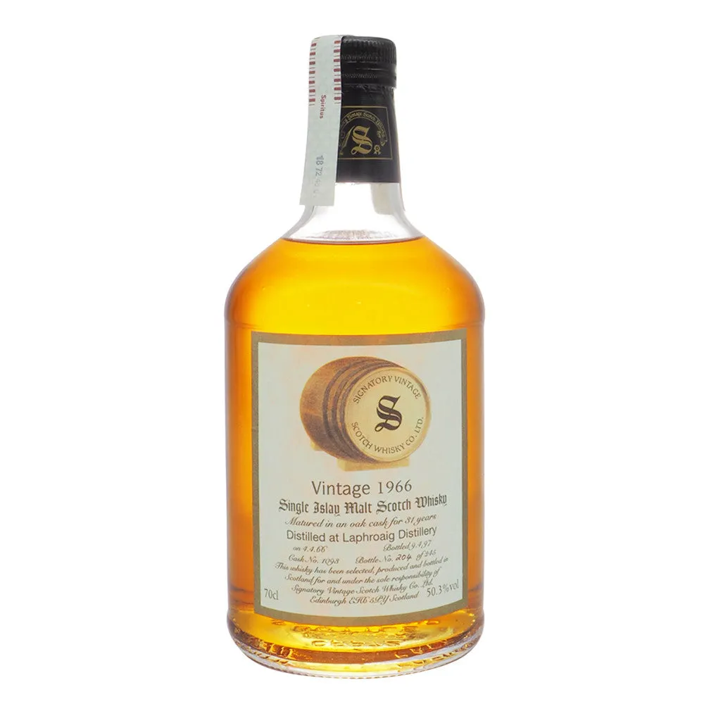 Laphroaig 1966 31 Years Signatory Vintage Cask 1093