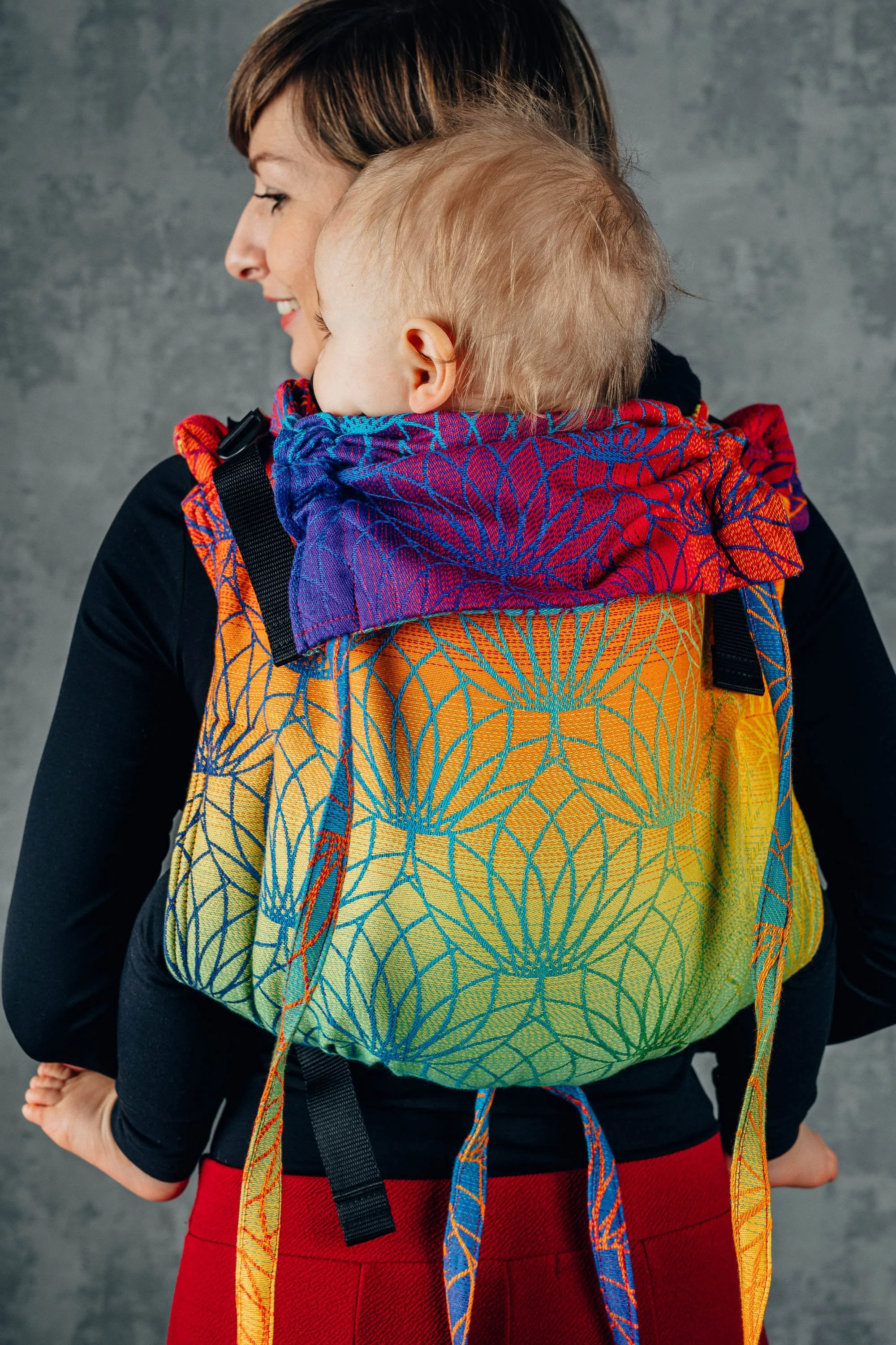 Lotus Rainbow Onbuhimo by LennyLamb