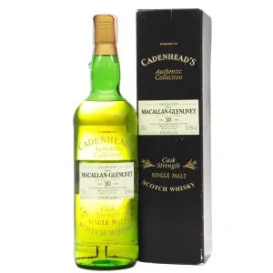 Macallan-Glenlivet 1963 30 Years Cadenhead (ABV 52.6%)
