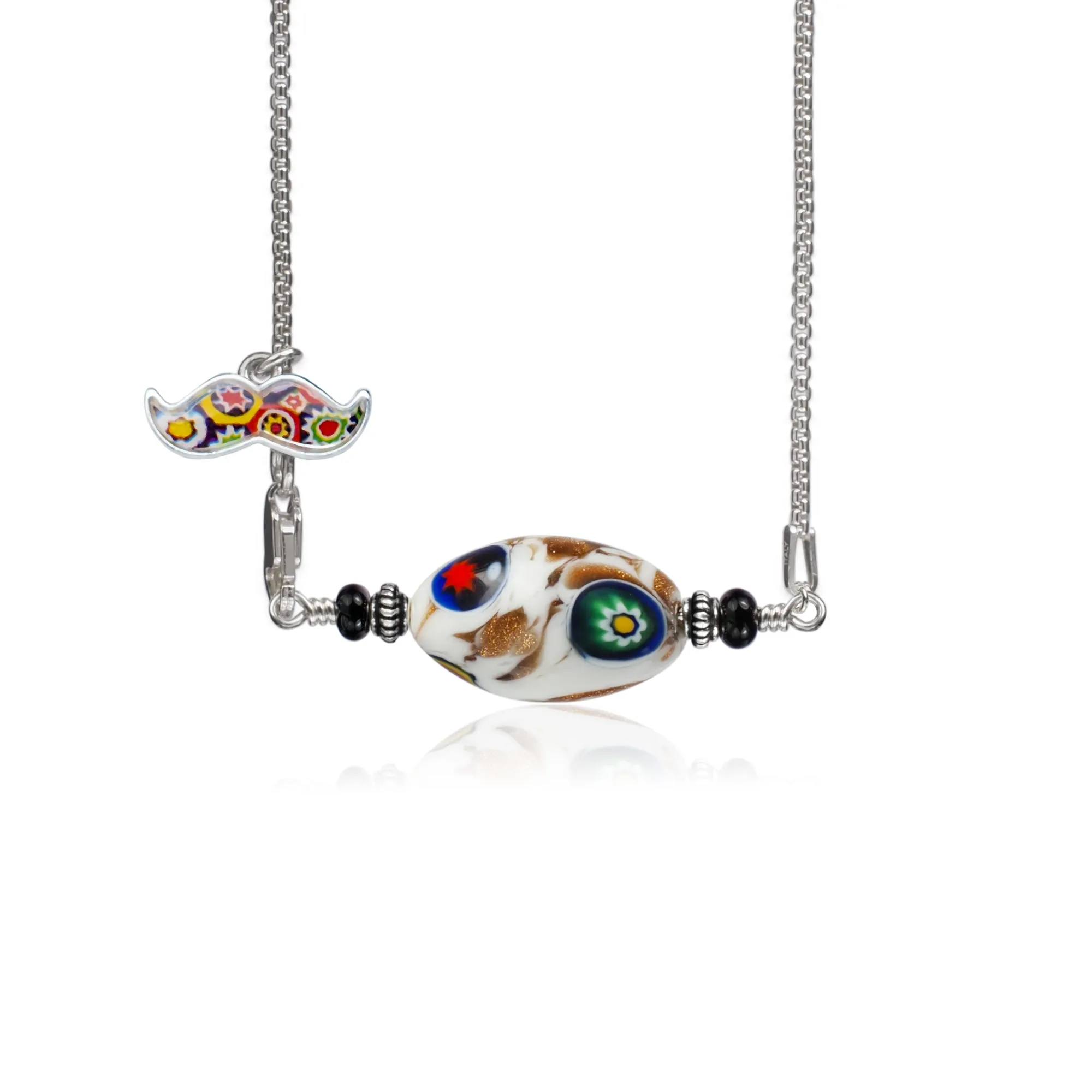 Marble White Legend Necklace IV