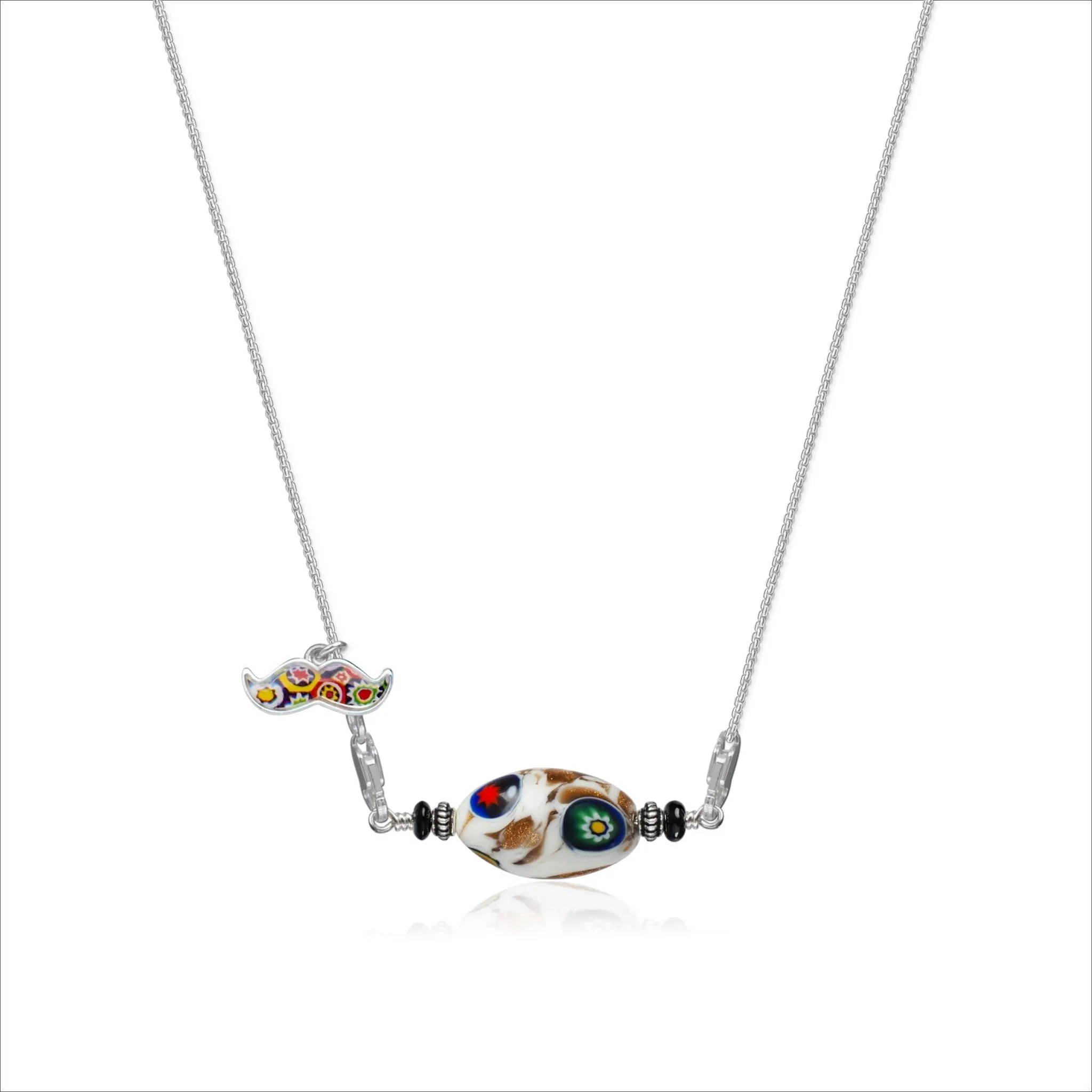 Marble White Legend Necklace IV