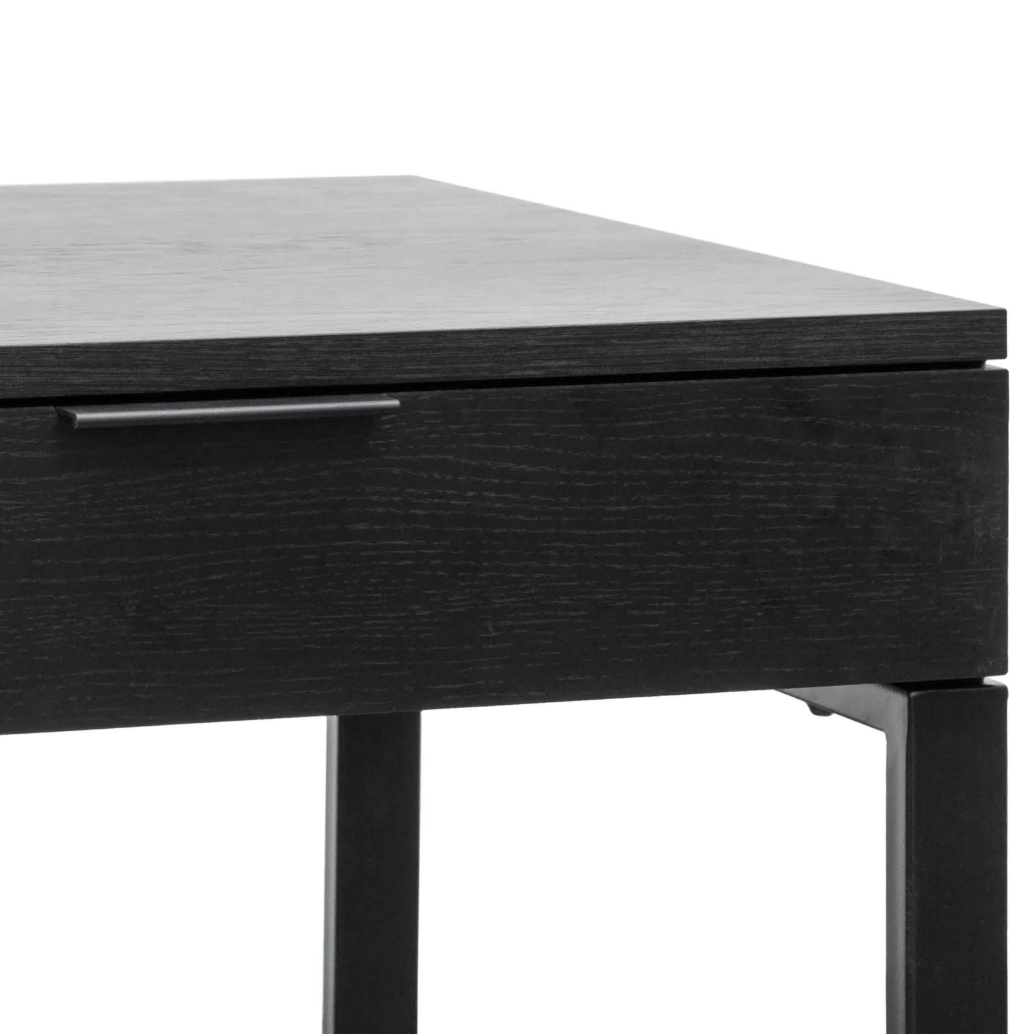 Melissa 120cm Home Office Desk - Black