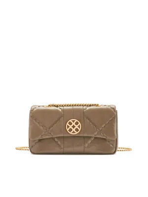 Mosaic Diamond Chain Bag - Khaki