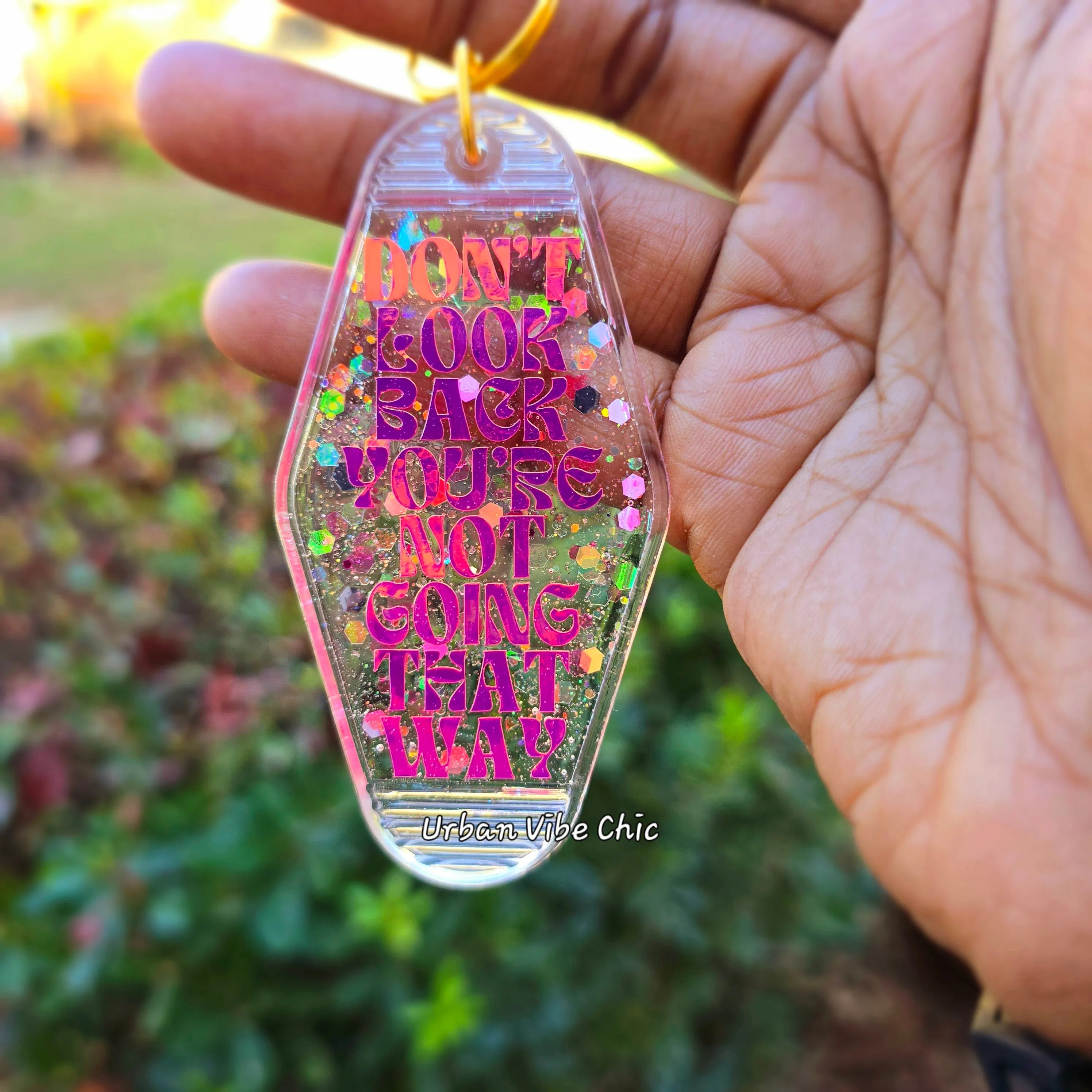 Motel Keychain - Good Things Are Coming
