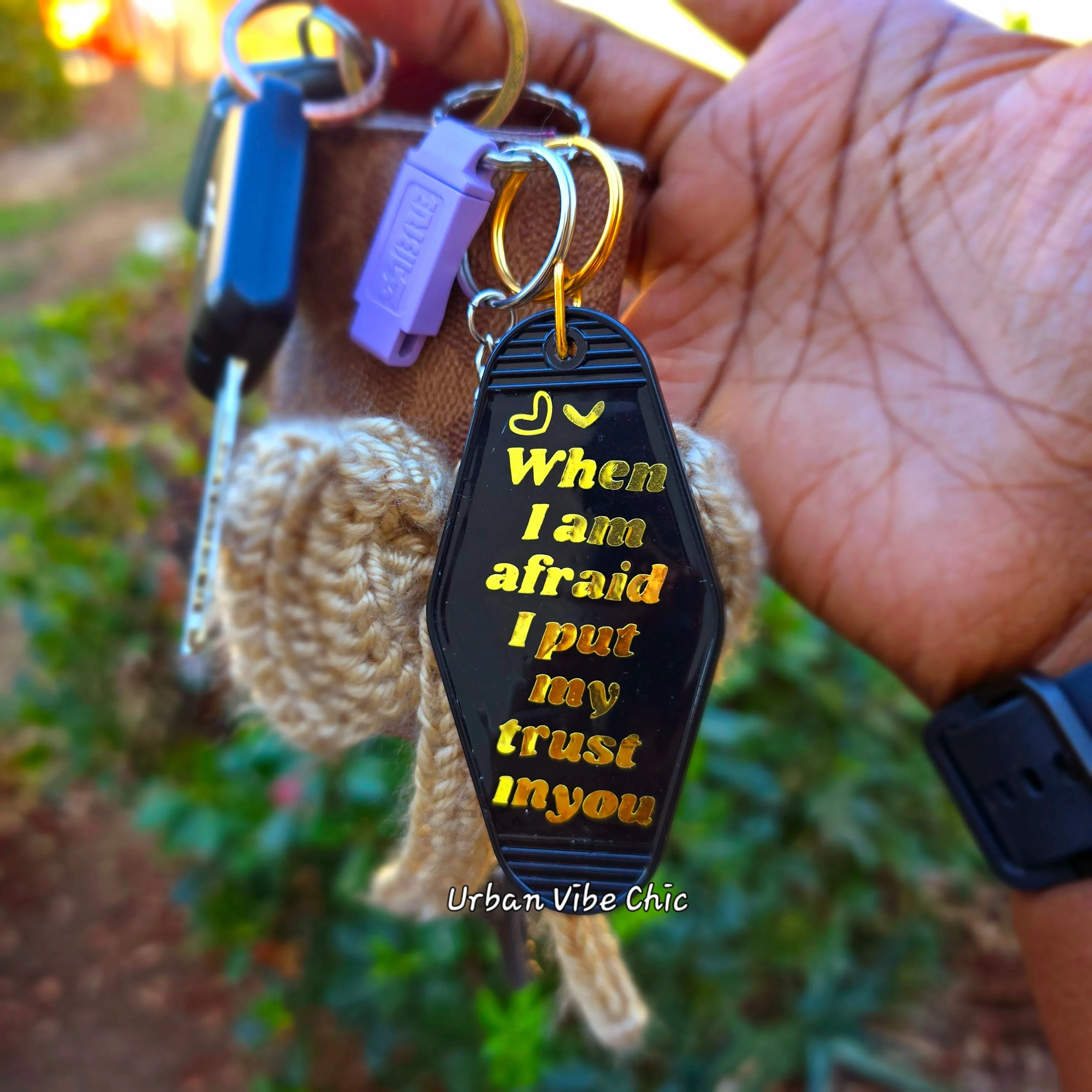 Motel Keychain - Good Things Are Coming
