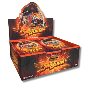 My Hero Academia CCG: Jet Burn Booster Display
