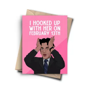 now i have a boyfriend! card