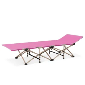 Oxford Foldable Military Cot Porable Reclinable Camping Bed - Aluminum Frame