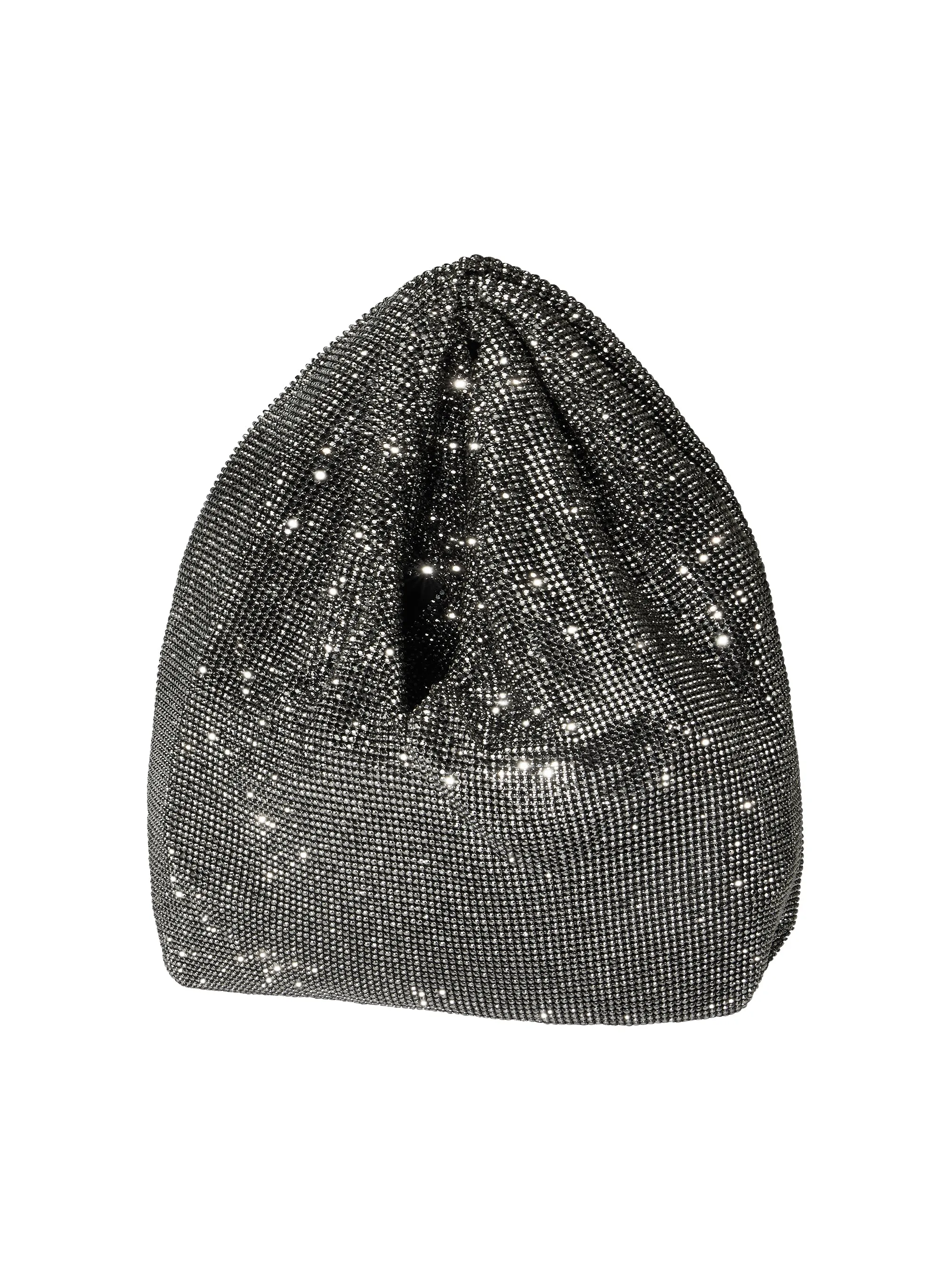 Paige Rhinestone Chain Mesh Bag