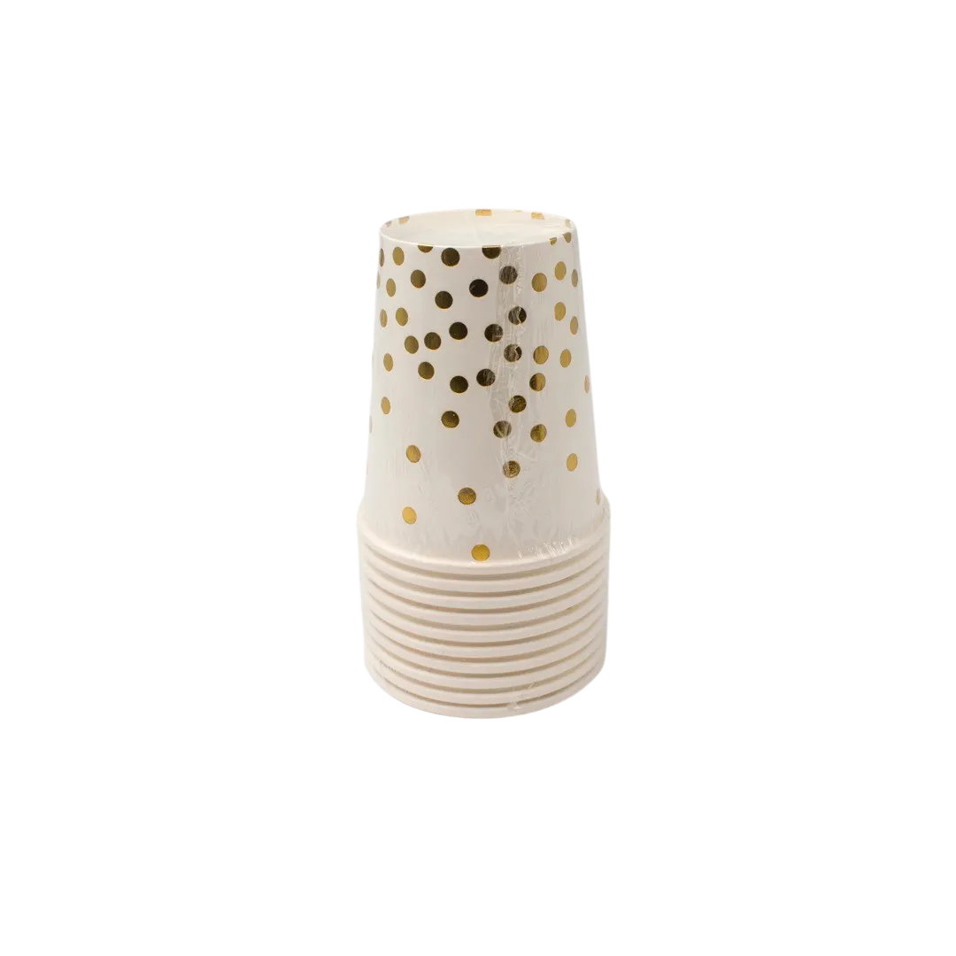 PARTY CUP 9CM - 10PCS