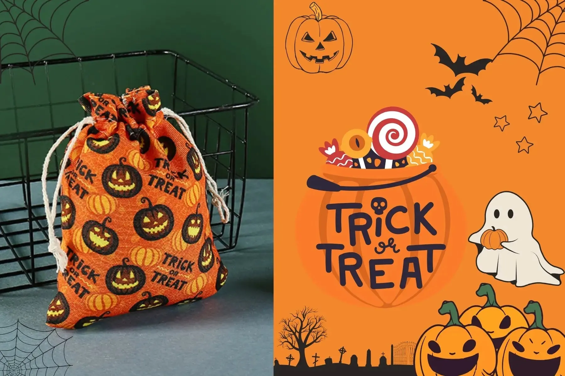 Personalized Halloween Basket - Limited Edition
