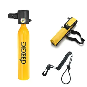 Portable 0.5L X3000 Scuba Diving Equipment Oxygen Tank Air Cylinder 4500PSI Pressure Gauge Instrument Diving Equipment