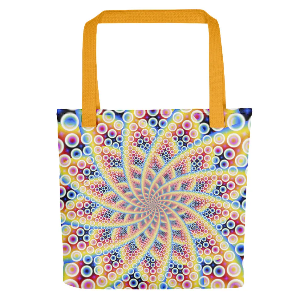 Psy Reusable Shopping Bag | Trippy Tote Bag | Yoga Bag | Spirabulle