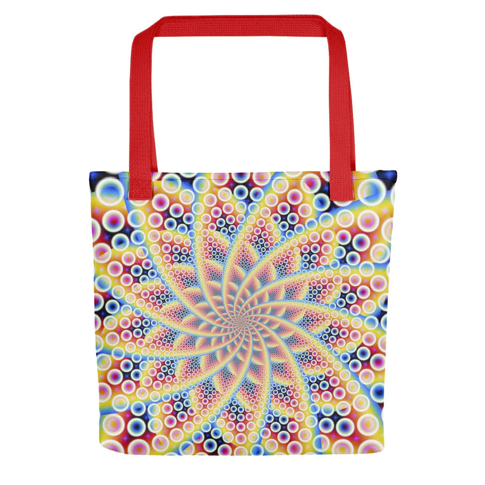 Psy Reusable Shopping Bag | Trippy Tote Bag | Yoga Bag | Spirabulle