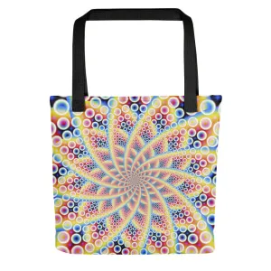 Psy Reusable Shopping Bag | Trippy Tote Bag | Yoga Bag | Spirabulle