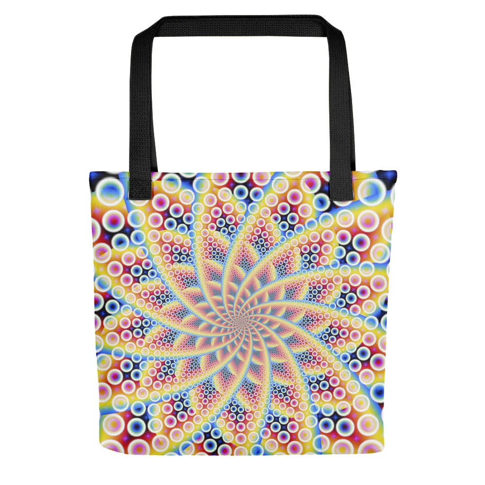 Psy Reusable Shopping Bag | Trippy Tote Bag | Yoga Bag | Spirabulle
