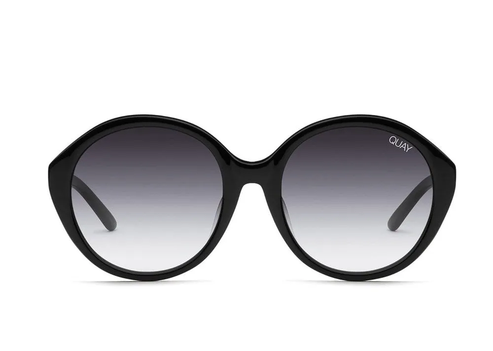 Quay Tinted Love Sunglasses Black/Smoke Fade