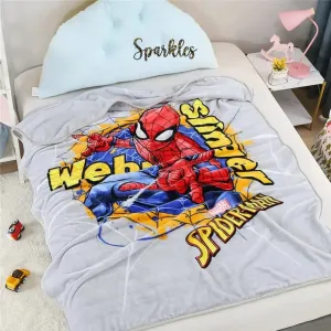 QUIRKY FLANNEL SPIDER MAN BLANKET FOR WINTER