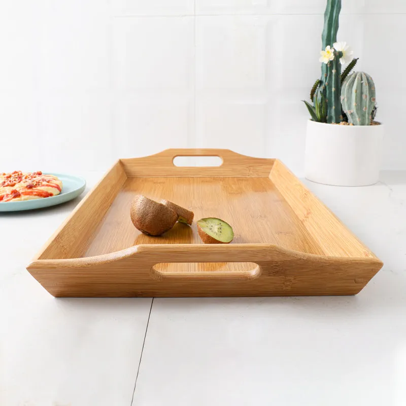 Rectangular Bamboo Tray