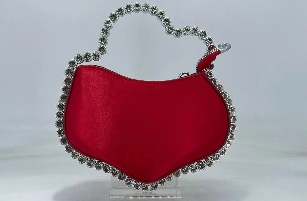 Red Satin Bag